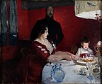 Fête familiale or The Birthday Party, John Singer Sargent (American, Florence 1856–1925 London), Oil on canvas, American